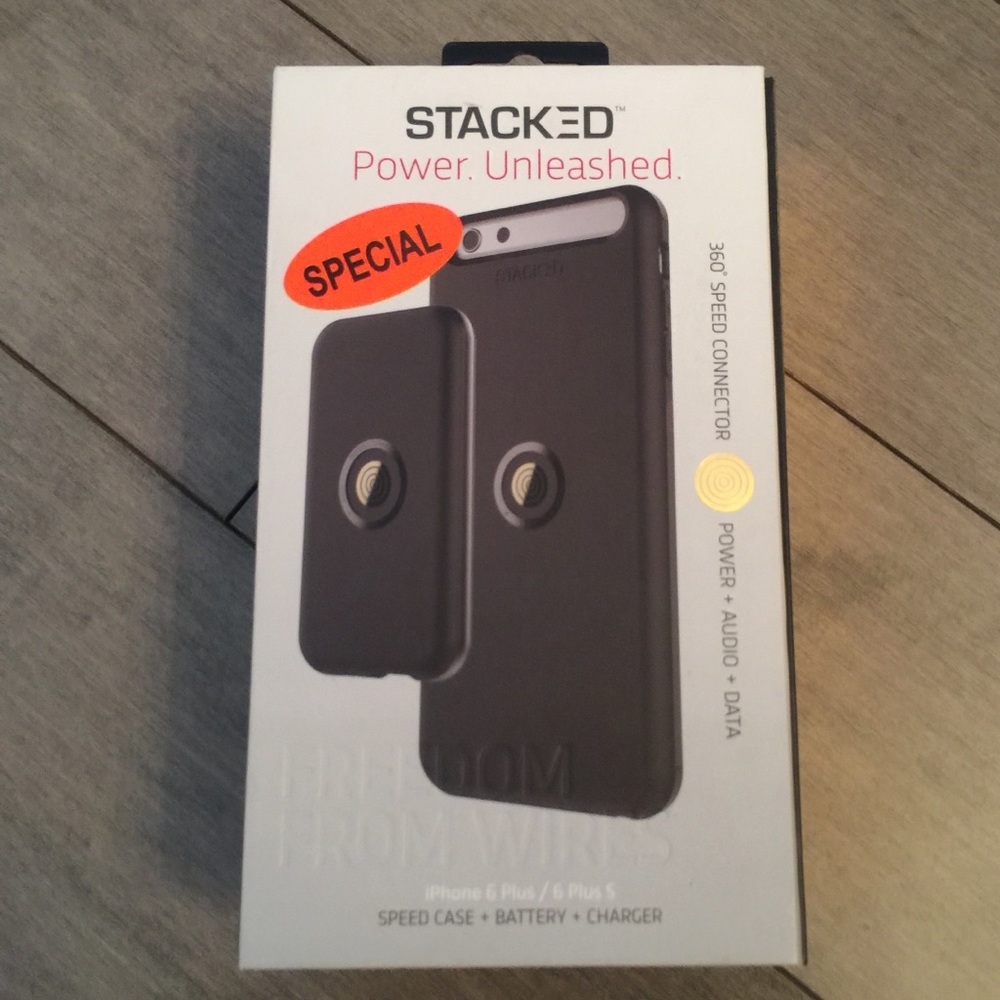 STACKED IPHONE 6plus BATTERY CHARGER